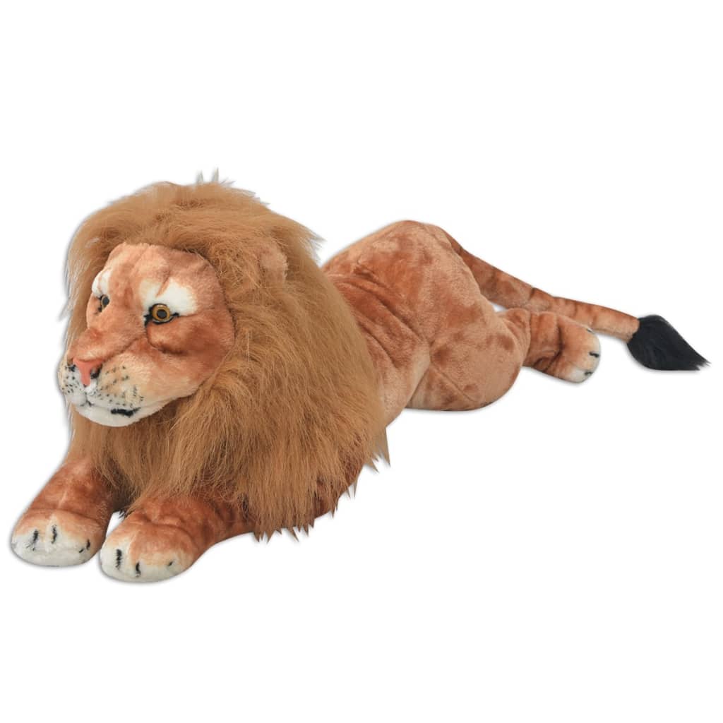 soft toy lion, plush, brown XXL