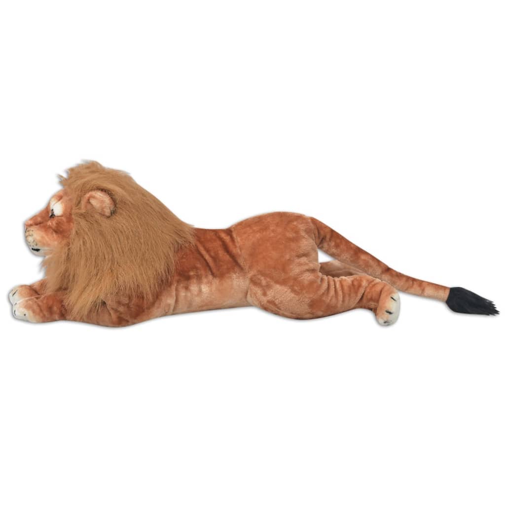 soft toy lion, plush, brown XXL