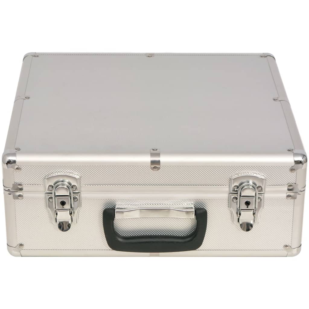 600 laser chips poker/blackjack set in aluminum case