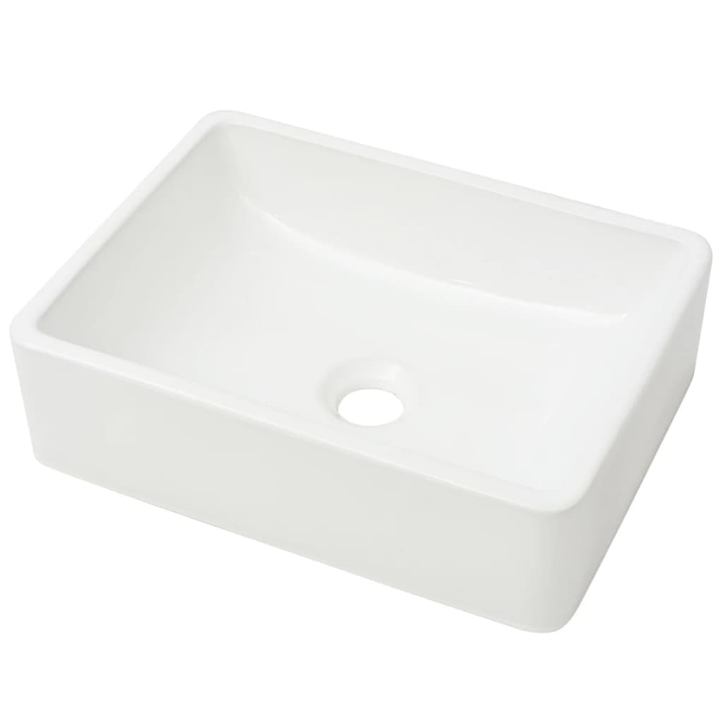 i ceramic sink 41 x 30 x 12 cm white