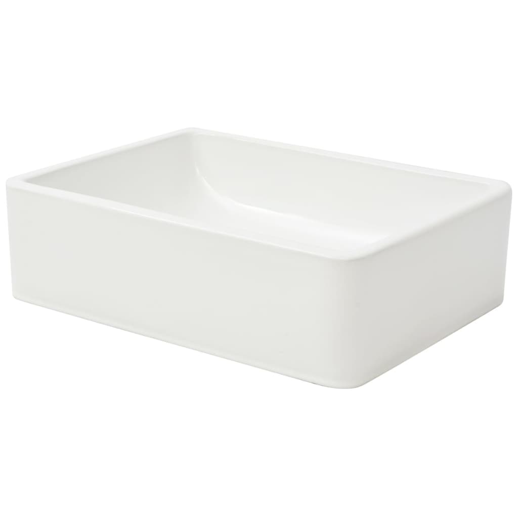 i ceramic sink 41 x 30 x 12 cm white