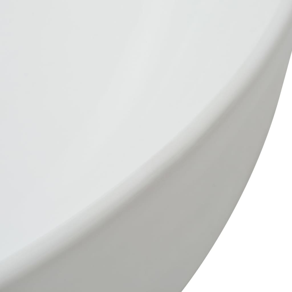 i triangular ceramic sink 50.5 x 41 x 12 cm white