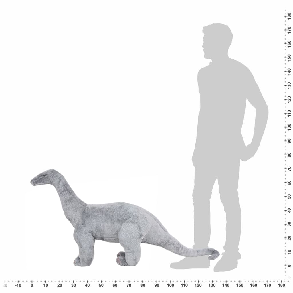 seisev brahhiosaurus, plüüs, hall XXL