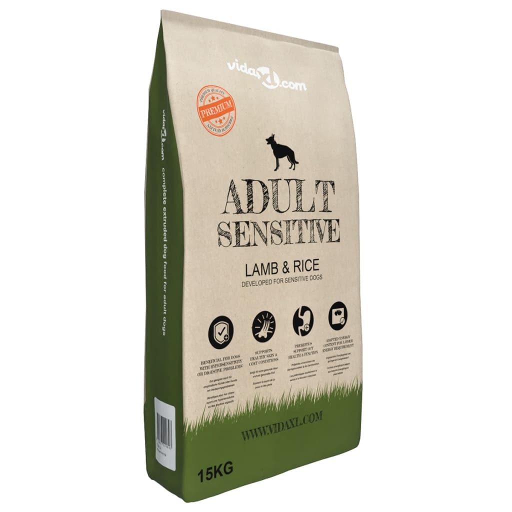 Premium dry dog ​​food "Adult Sensitive Lamb &amp; Rice" 15 kg