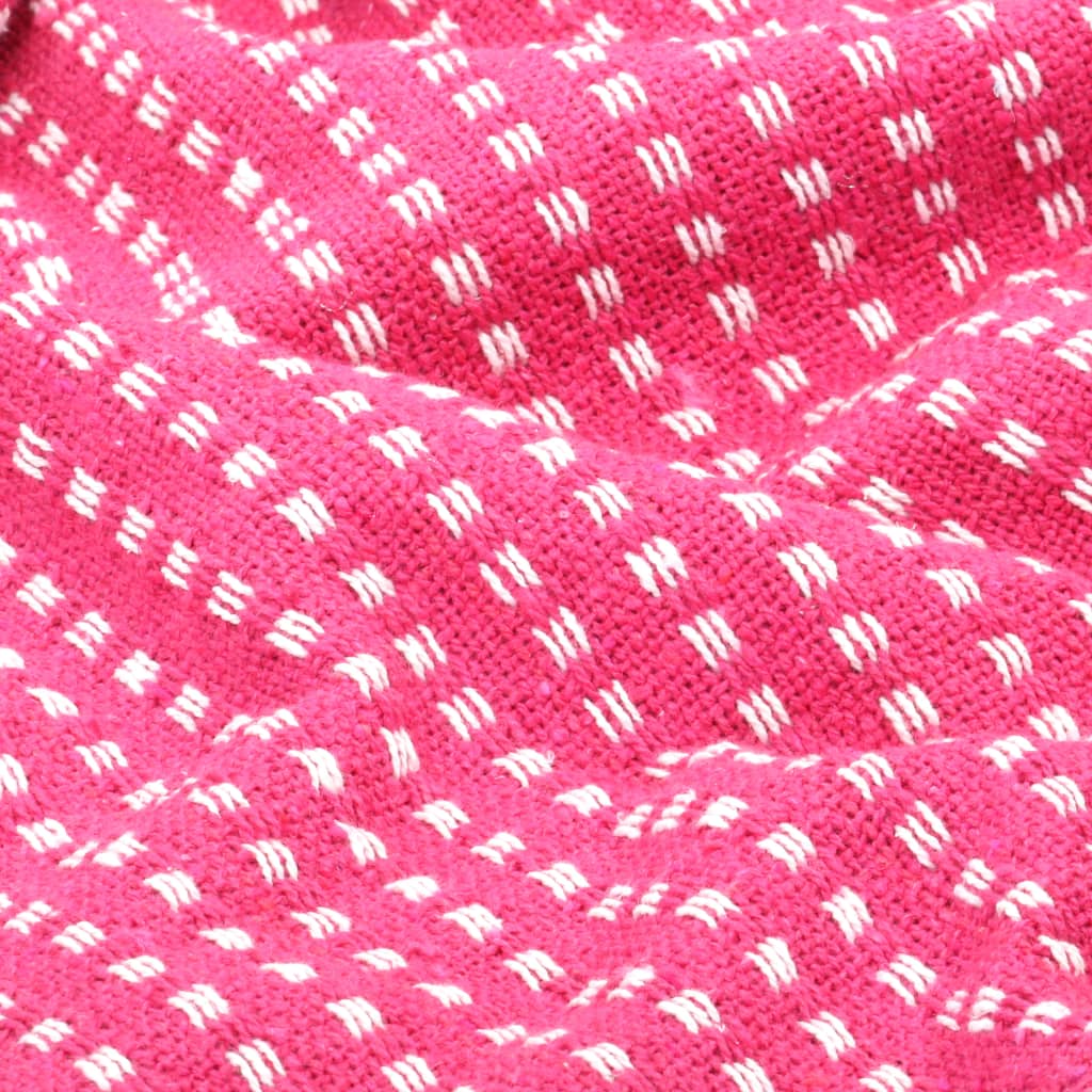 cotton plaid, checked, 160 x 210 cm, pink