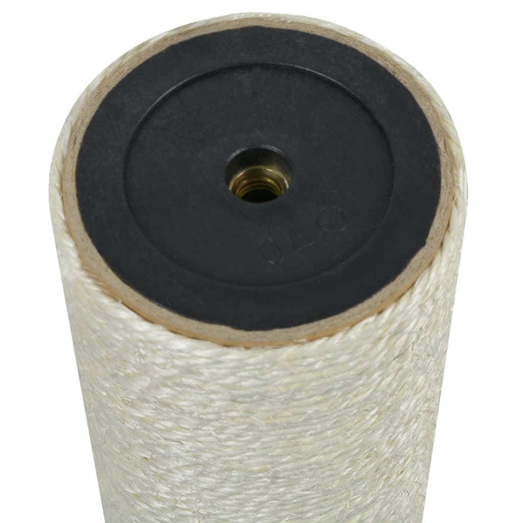 cat scratching post 8 x 20 cm 10 mm beige