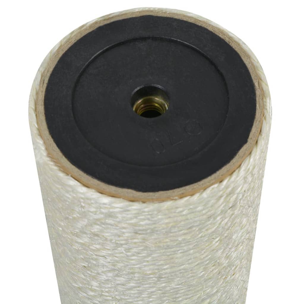 cat scratching post 8 x 25 cm 10 mm beige