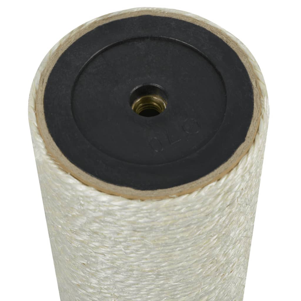 cat scratching post 8 x 60 cm 10 mm beige