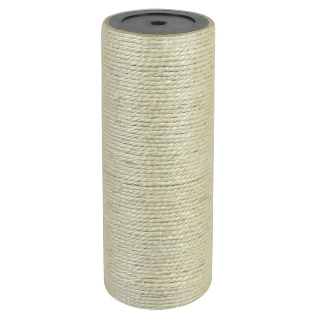 cat scratching post 8 x 20 cm 8 mm beige