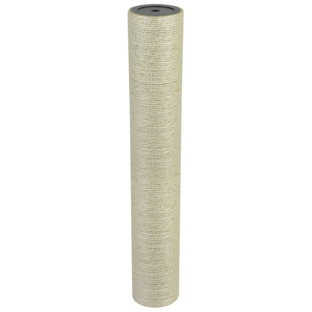 cat scratching post 8 x 50 cm 8 mm beige