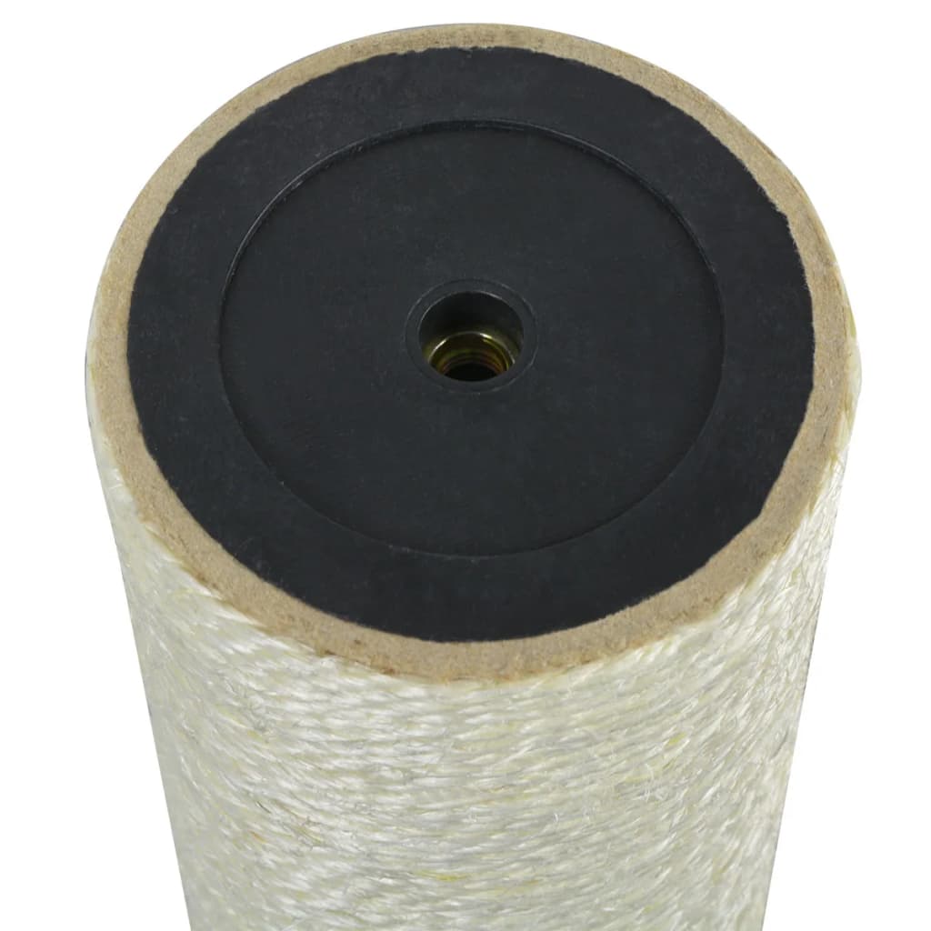 cat scratching post 8 x 50 cm 8 mm beige