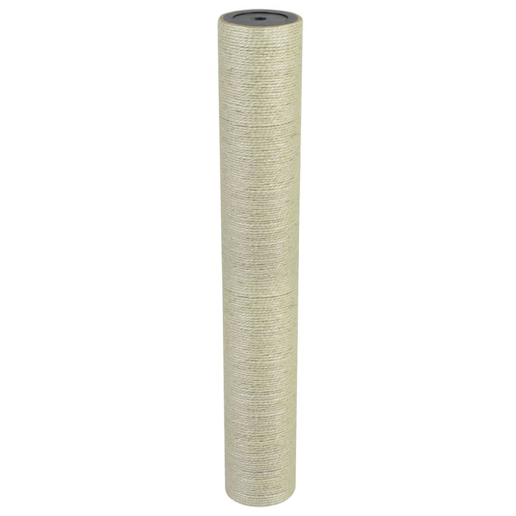 cat scratching post 8 x 55 cm 8 mm beige