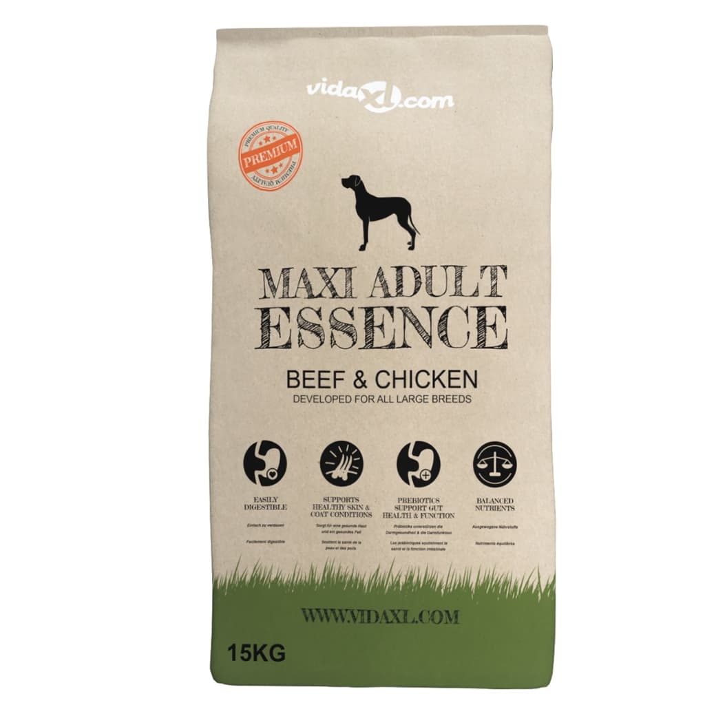 koerte kuivtoit Maxi Adult Essence Beef & Chicken, 2 tk 30 kg