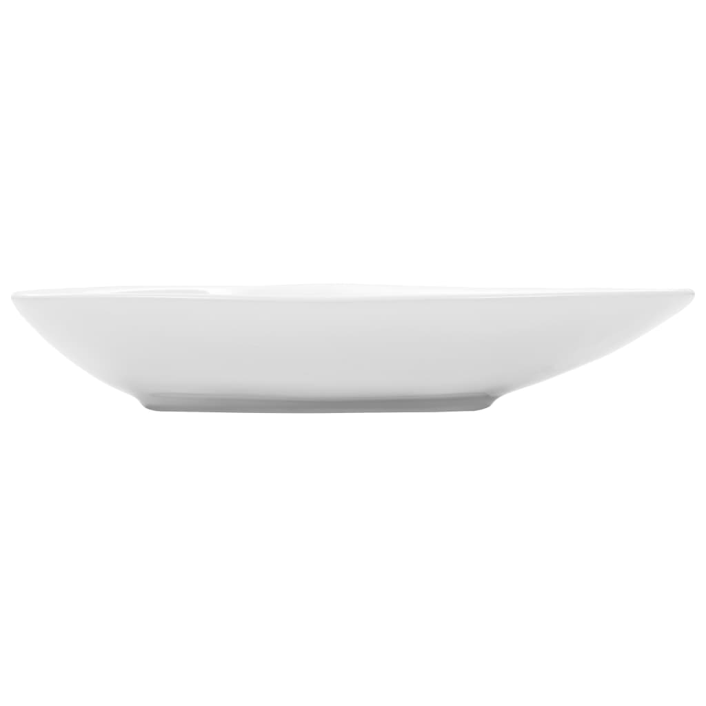 ceramic sink white triangular 645 x 455 x 115 mm