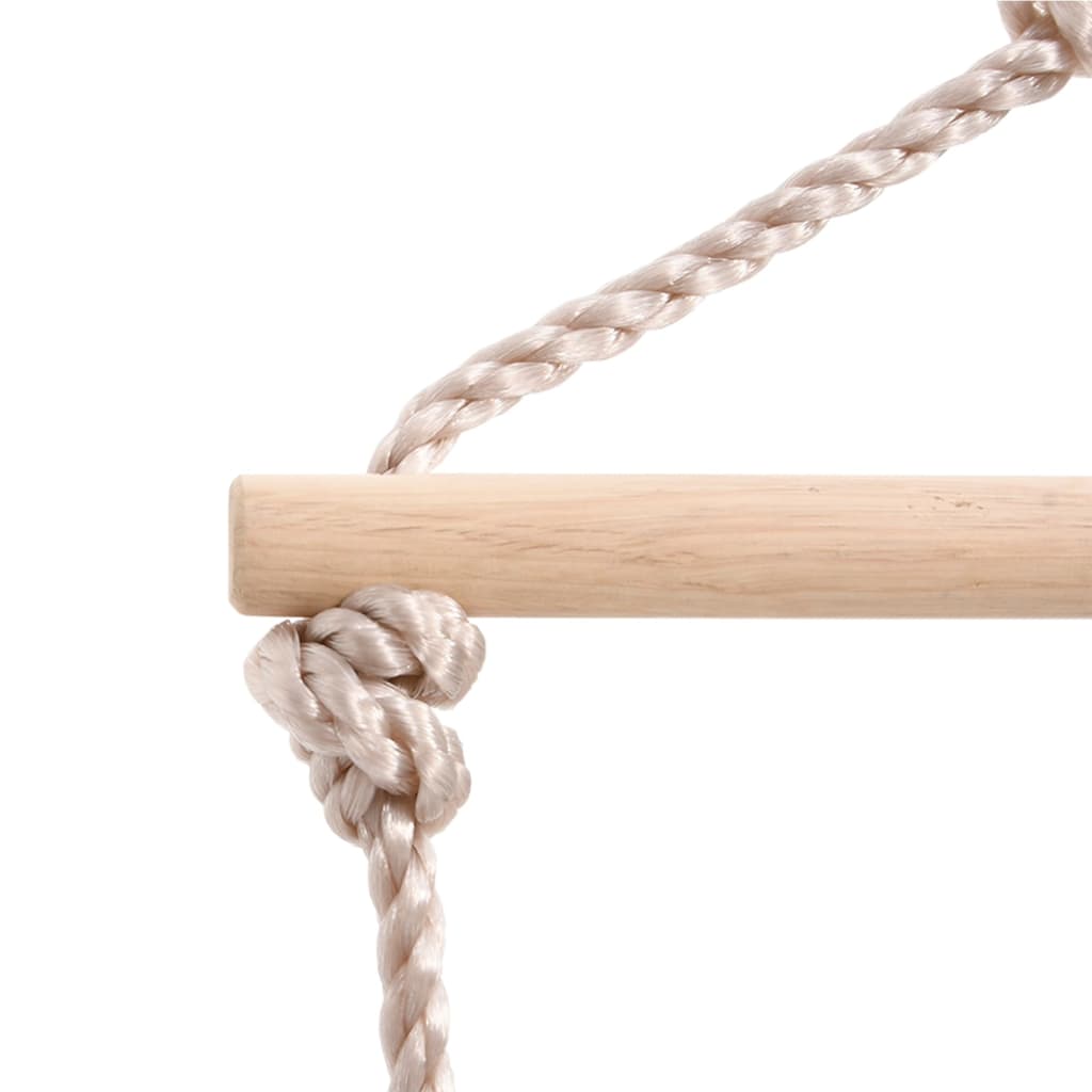 Swing with rope ladder, blue, 37 x 15 cm, PE