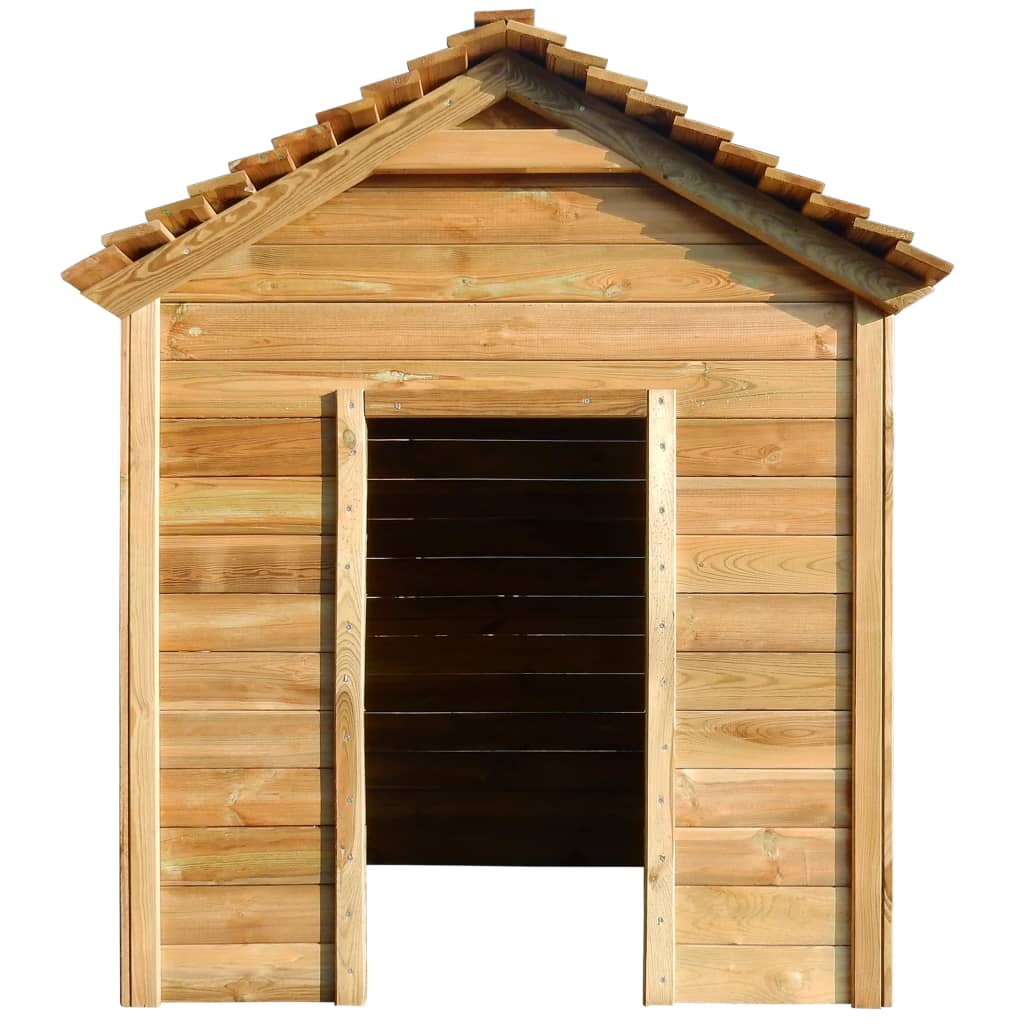 playhouse, 120 x 120 x 146 cm pine wood