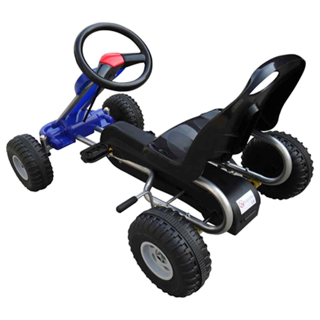 pedal go-kart for kids blue