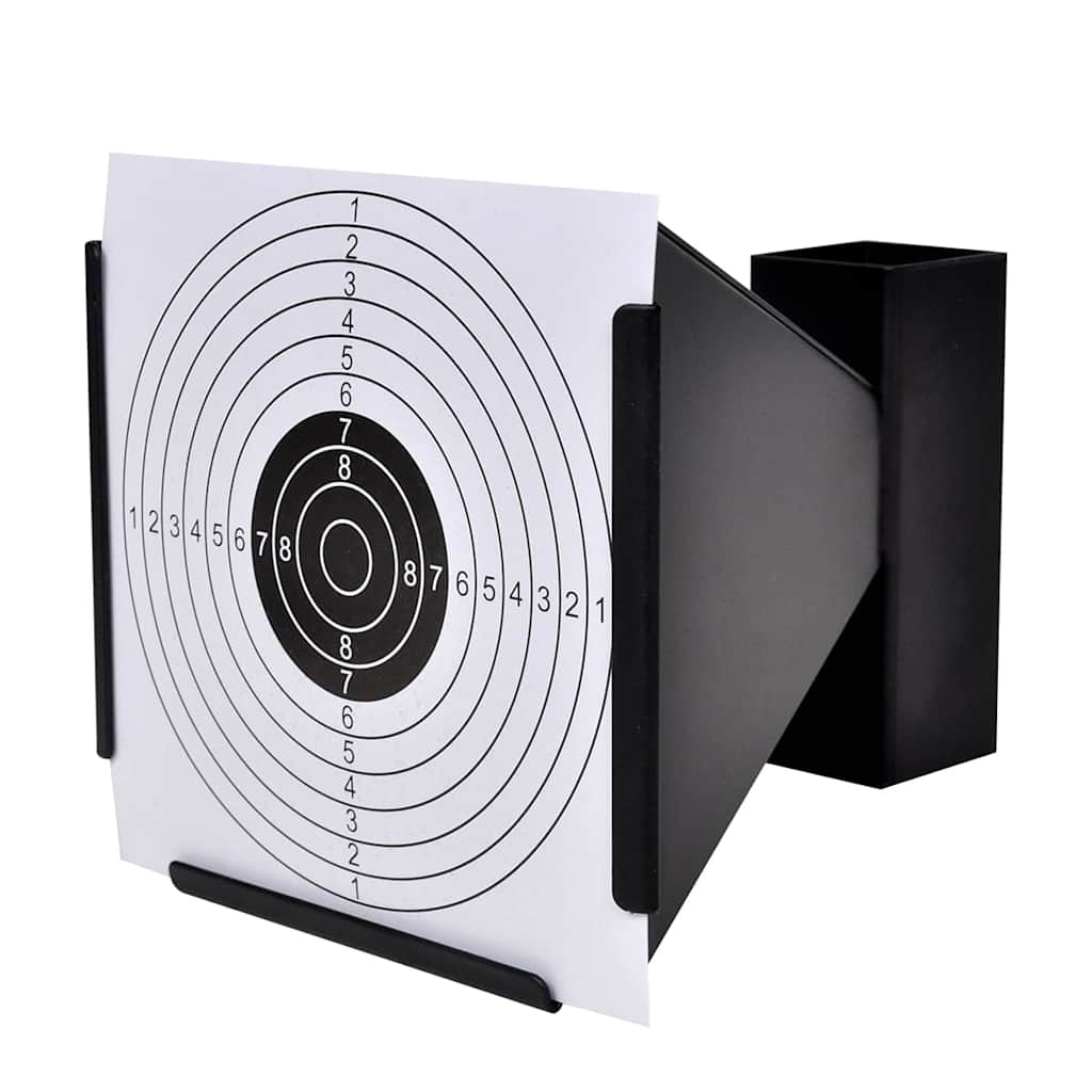 14 cm funnel-shaped target holder + 100 paper targets