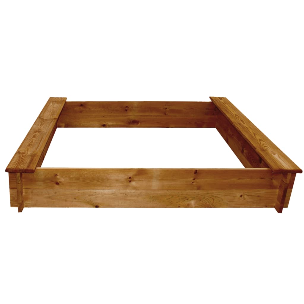 sandbox, wooden, square