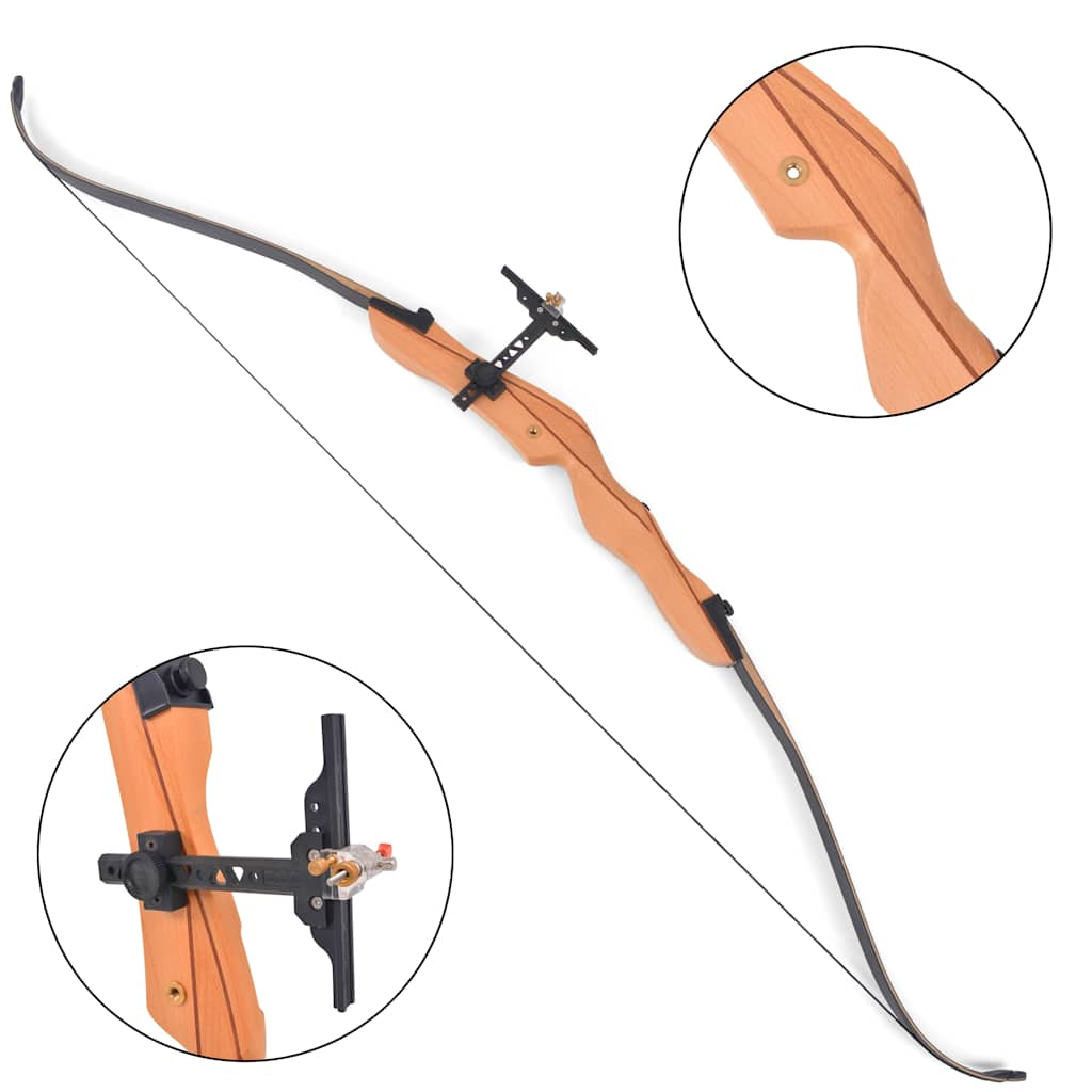 adult recurve bow 173 cm, 13 kg