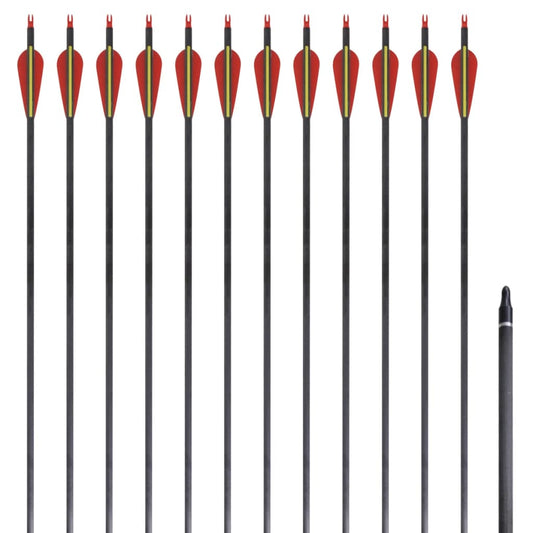 Süsiniktorust vibunooled 30 tolli 0,76 cm 12 tk