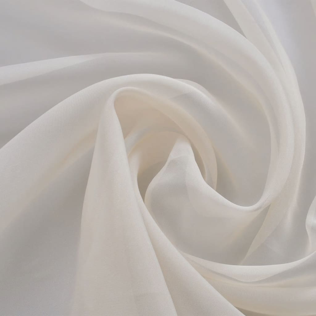 Veil fabric 1.45 x 20 m cream