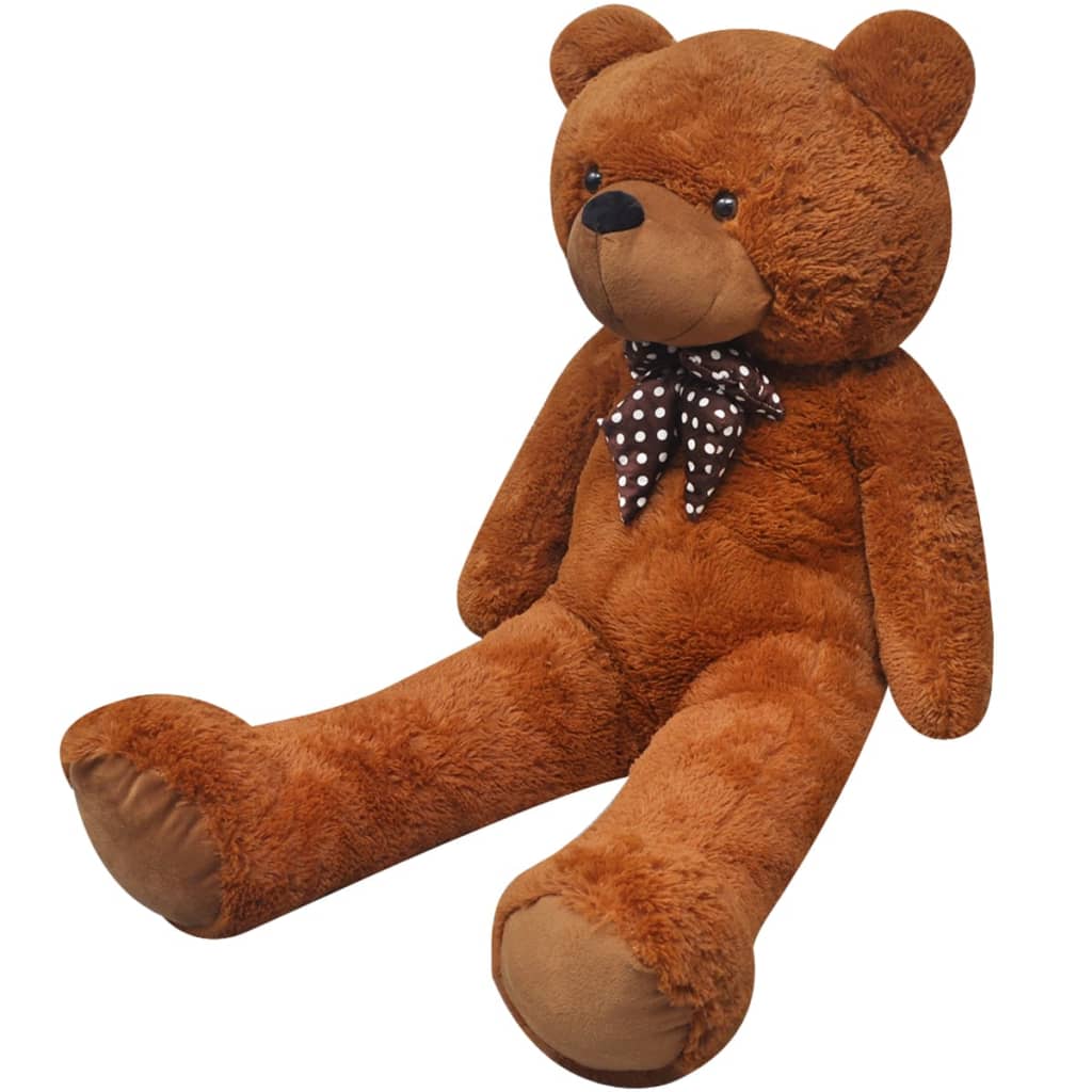 XXL soft teddy bear brown 135 cm