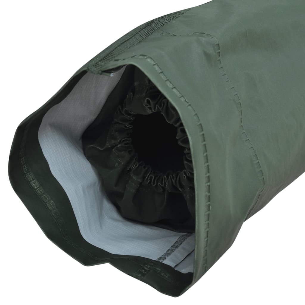 Waterproof durable two-piece hooded rain suit M