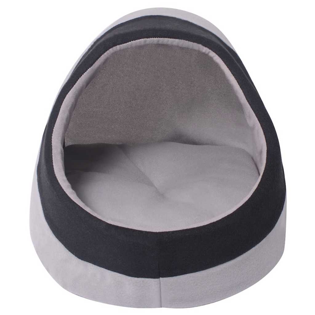 cat bed grey and black M