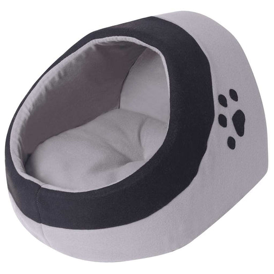 cat bed grey and black L