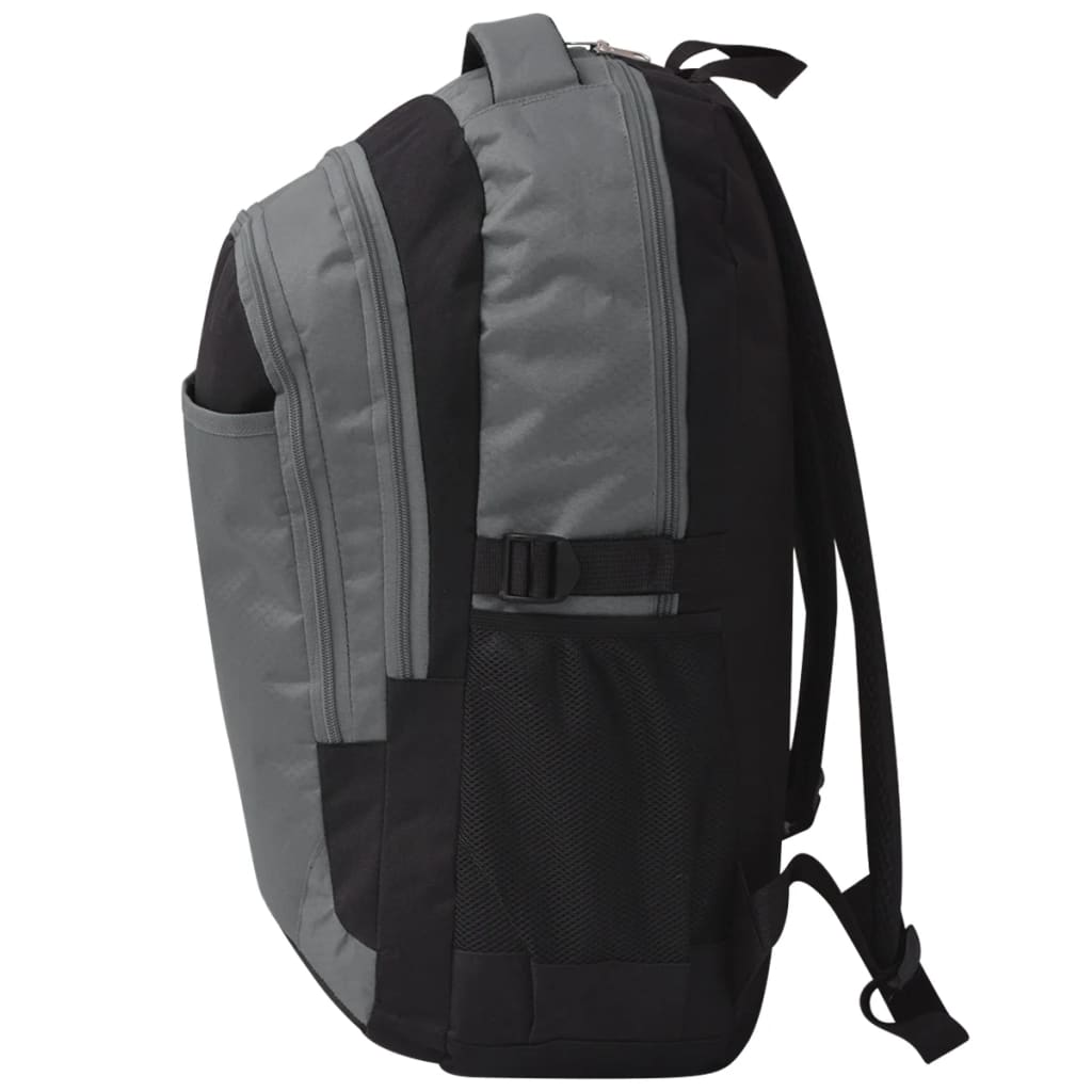 backpack 40 l, black and gray