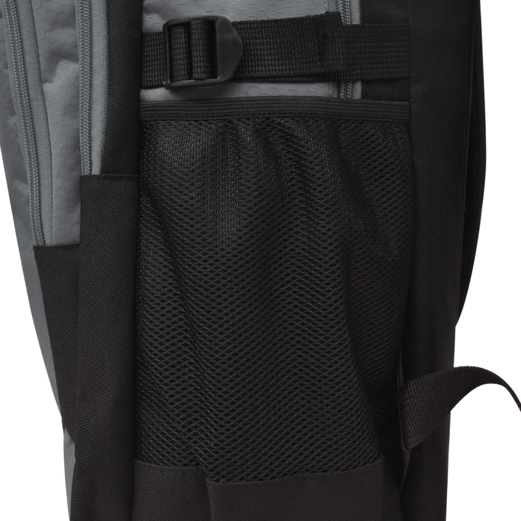 backpack 40 l, black and gray