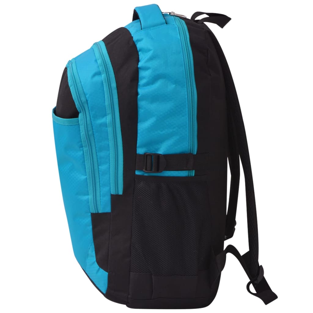 backpack 40 l, black and blue