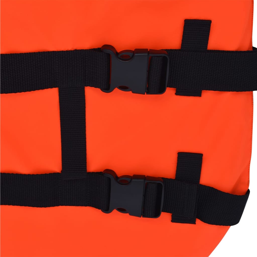 dog life jacket M, orange