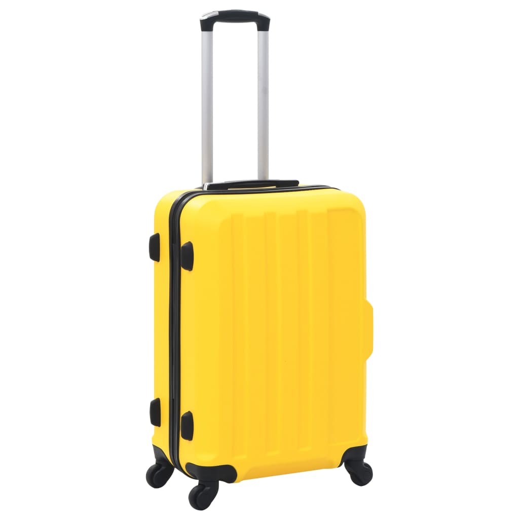 Hard case 3 pcs yellow ABS