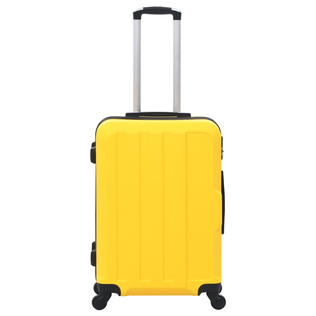 Hard case 3 pcs yellow ABS