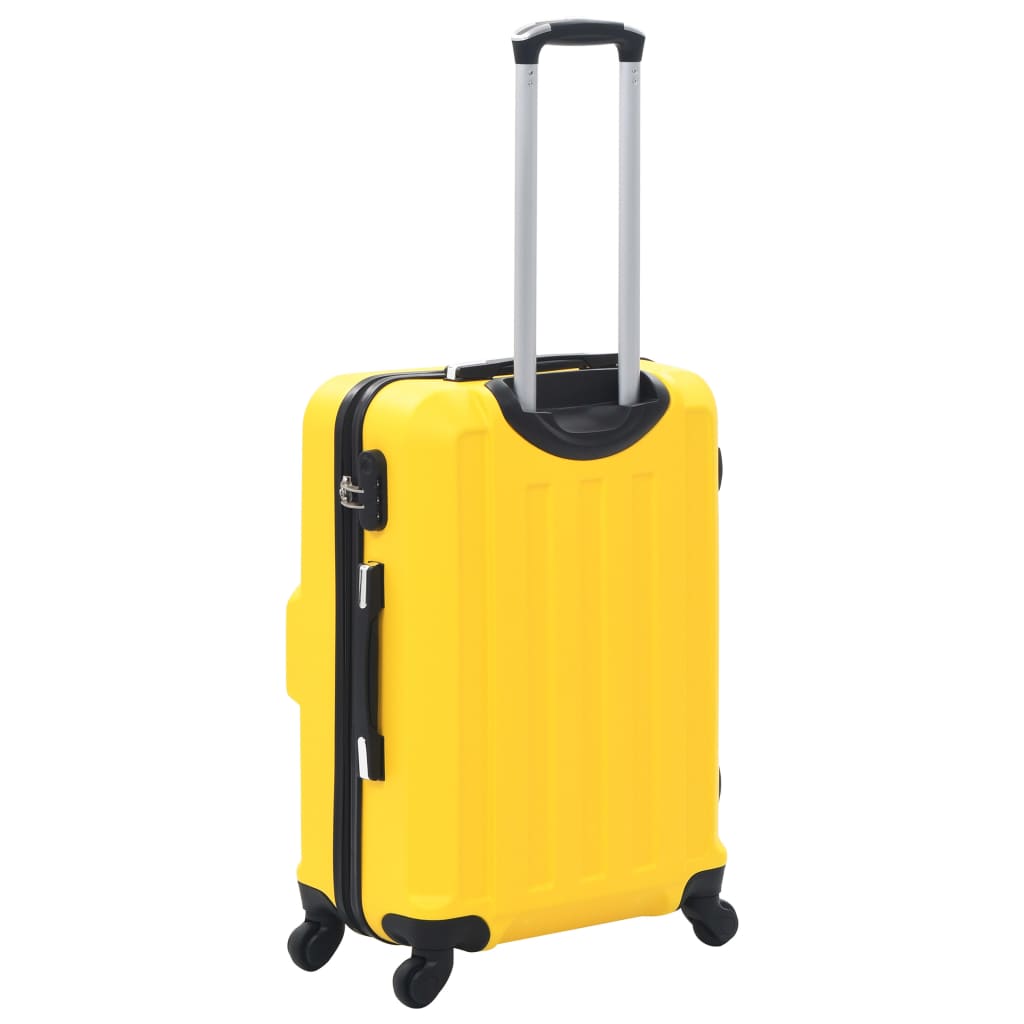 Hard case 3 pcs yellow ABS