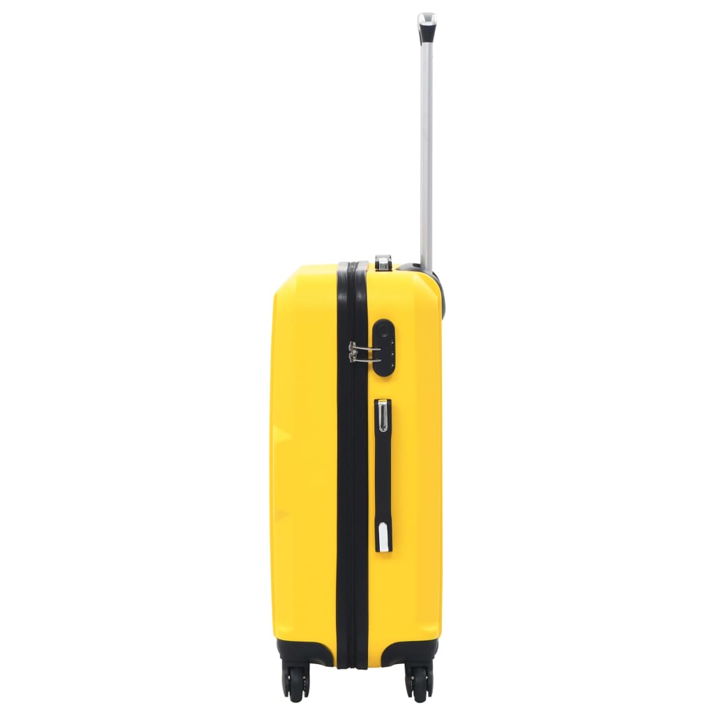 Hard case 3 pcs yellow ABS