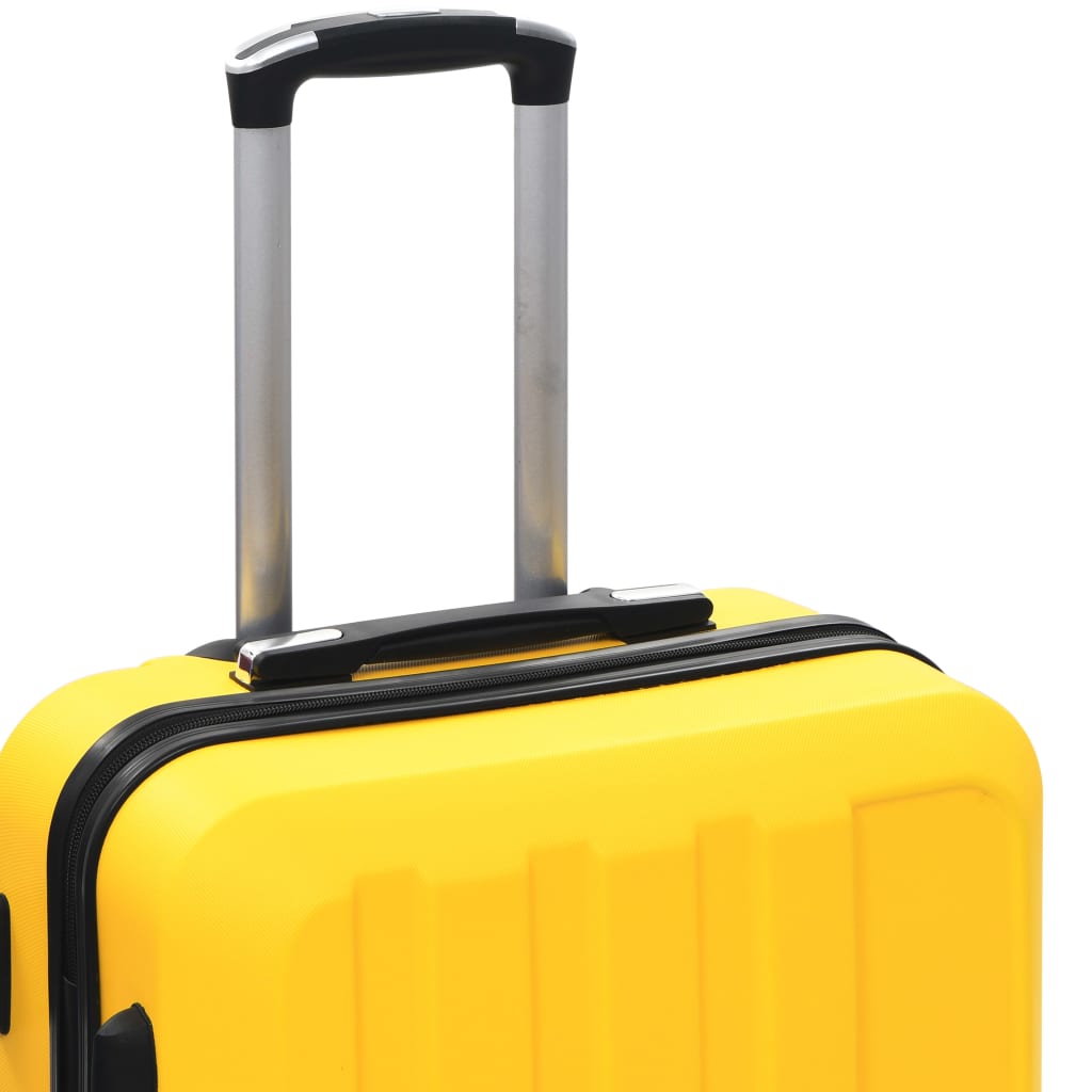 Hard case 3 pcs yellow ABS