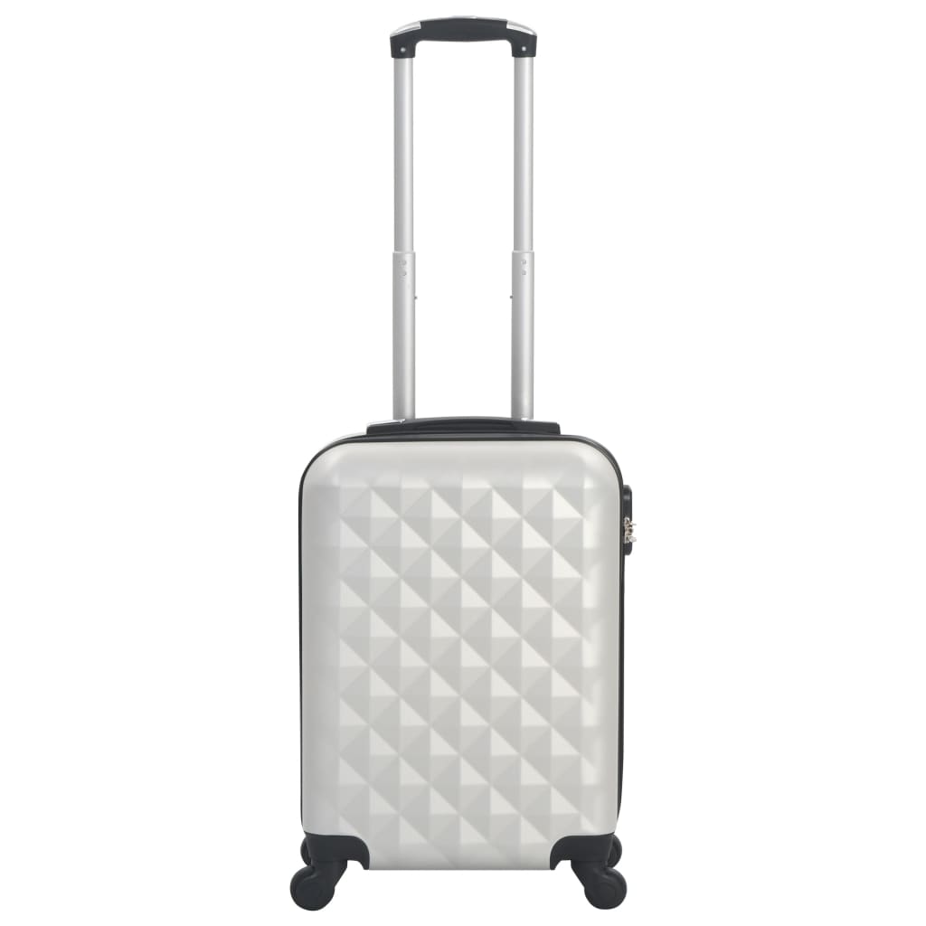 hard case, shiny silver, ABS