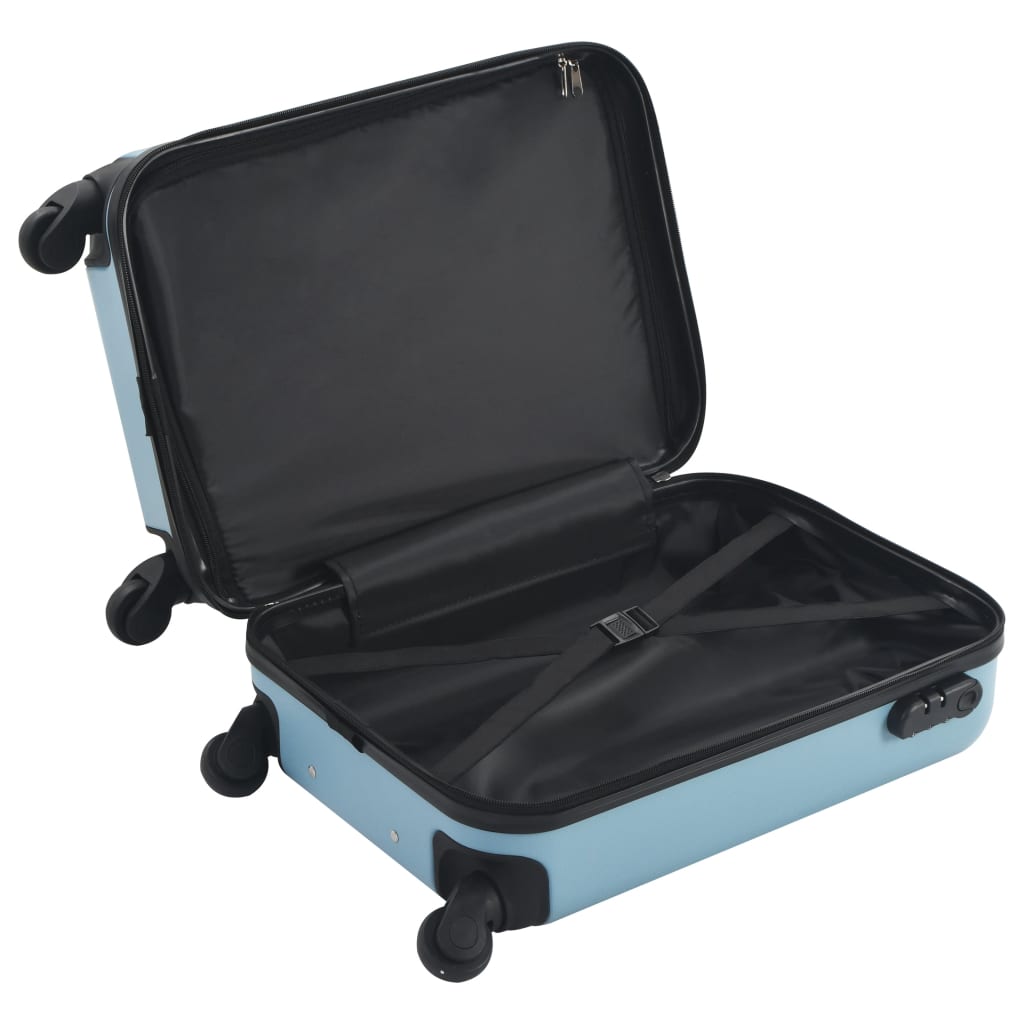 hard case, blue, ABS