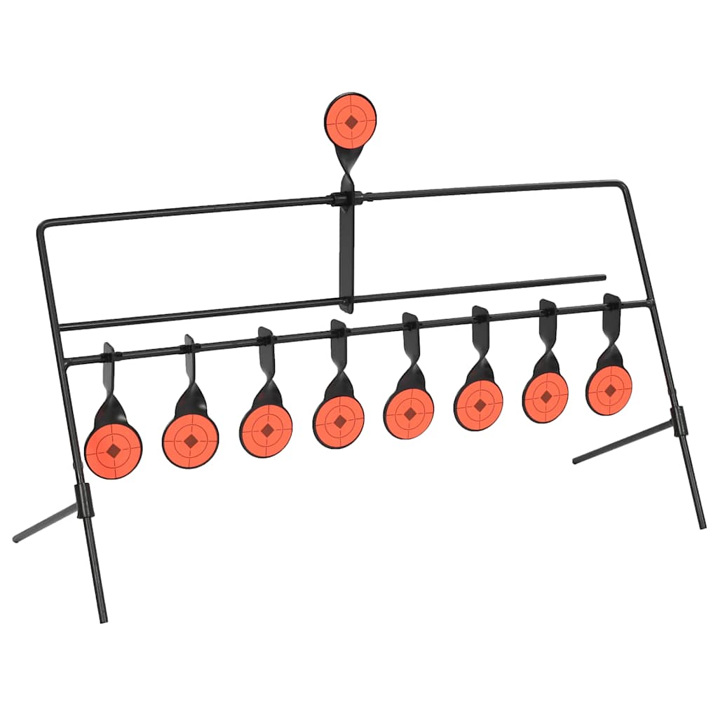 rotating target with automatic reset, 8 + 1 targets