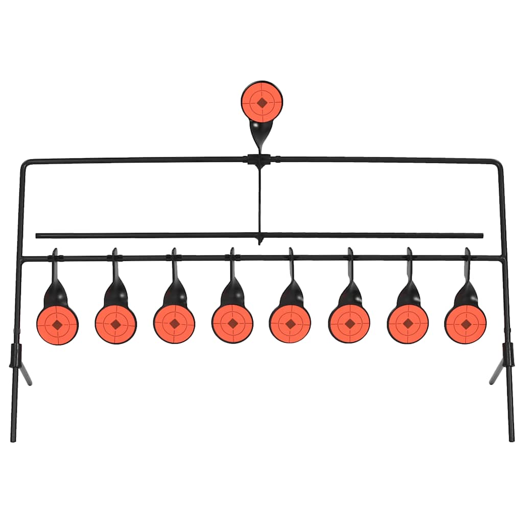 rotating target with automatic reset, 8 + 1 targets