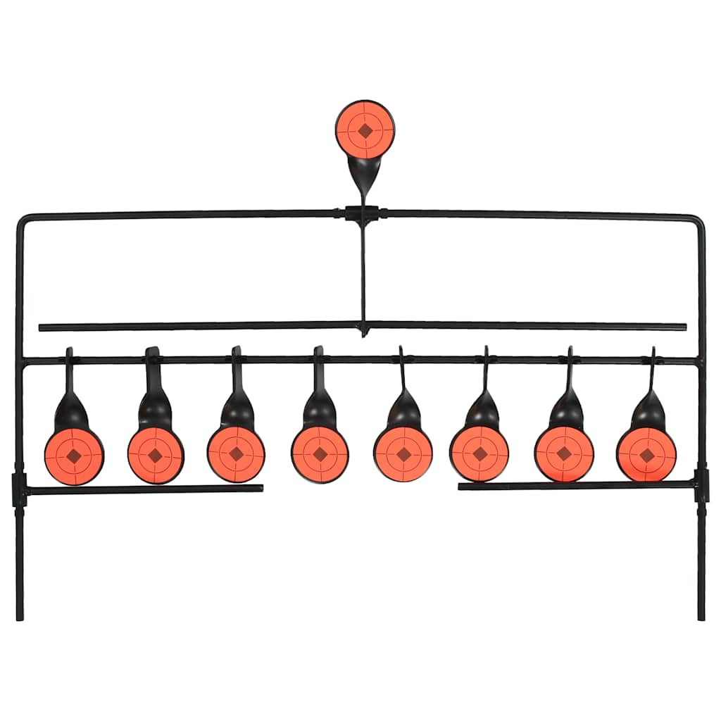 rotating target with automatic reset, 8 + 1 targets