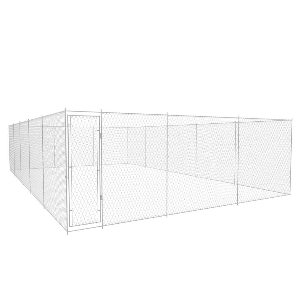 dog crate, galvanized steel, 950x570x185 cm