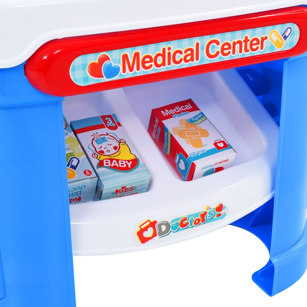 15-piece children's doctor play set, 38x30x67.5 cm