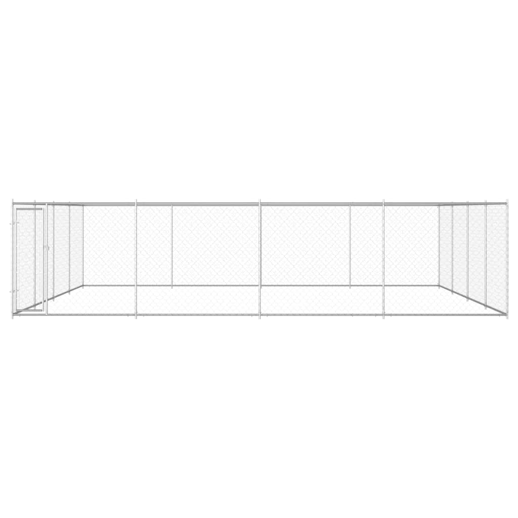 dog crate, galvanized steel, 760 x 760 x 185 cm