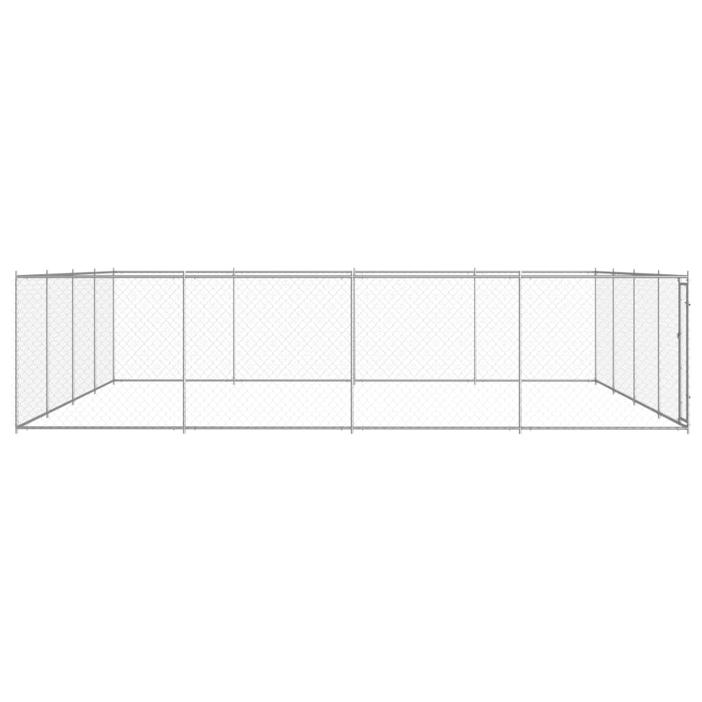 dog crate, galvanized steel, 760 x 760 x 185 cm