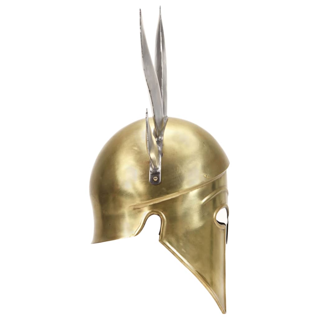 Greek helmet replica LARP, brass, steel