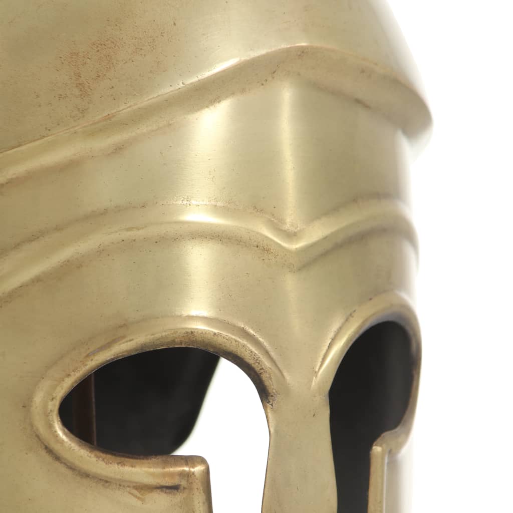 Greek helmet replica LARP, brass, steel